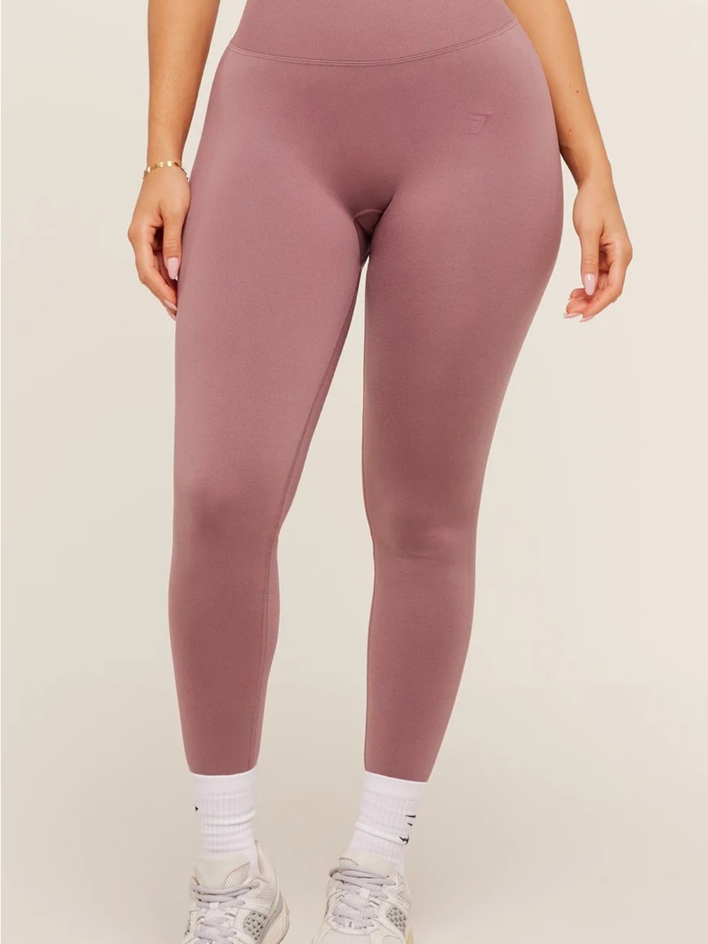 Gymshark Lift Seamless High-Rise Leggings – Mauve/Pink